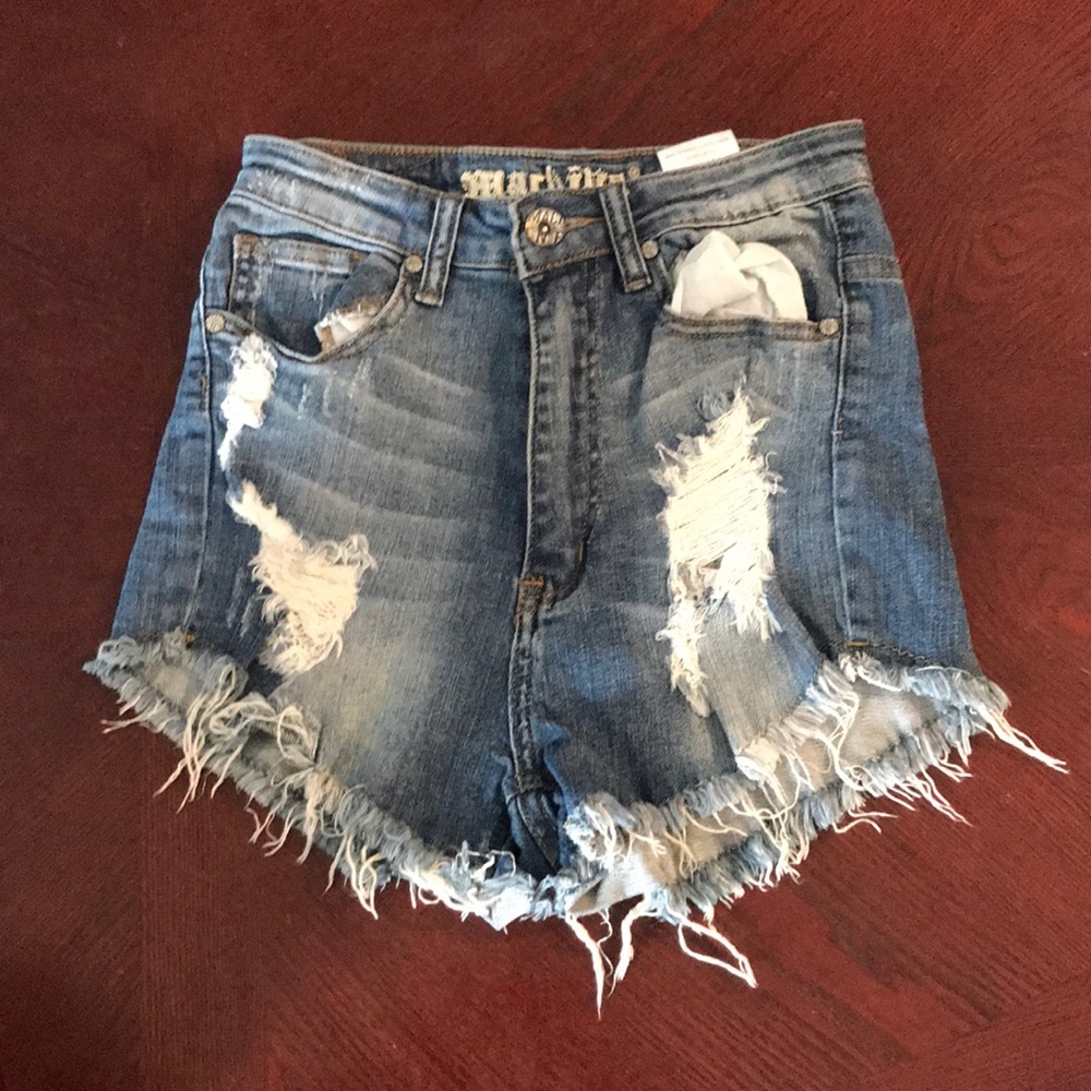 High waisted shorts